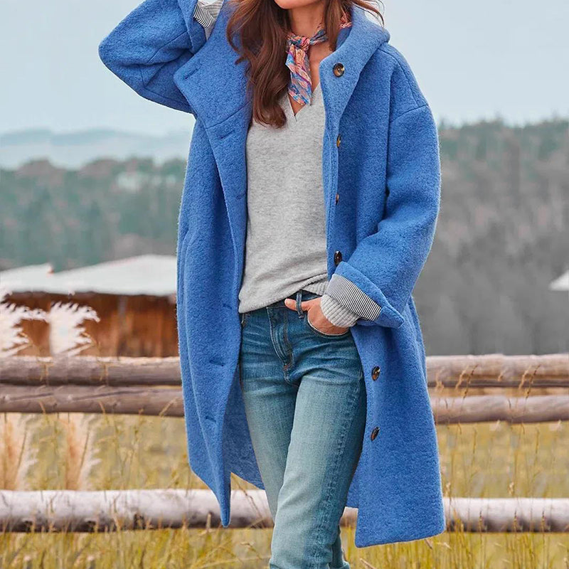 Zelie Winter Coat for Women – Cozy Jacket with a Stylish Hood & Flattering Silhouette