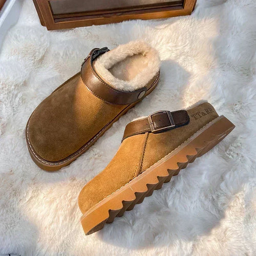 Amadea Women's Cozy Clogs – Lightweight Winter Comfort with Cozy Lining & Casual Style