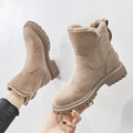 Ondine Women's Winter Boots – Cozy Soft-Suede Boots with Cozy Lining & Non-Slip Sole
