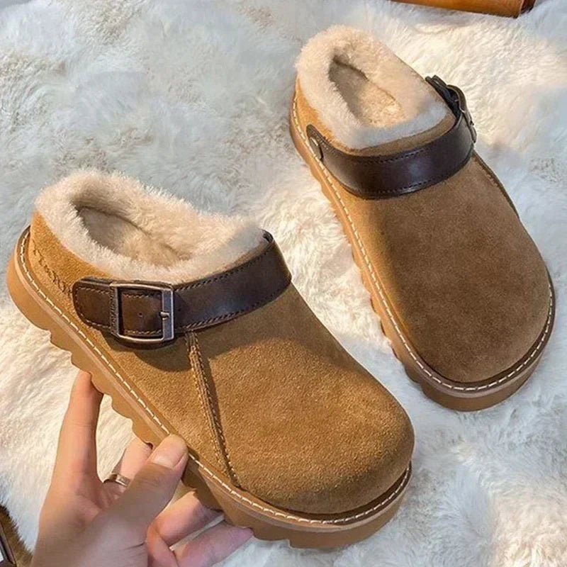 Amadea Women's Cozy Clogs – Lightweight Winter Comfort with Cozy Lining & Casual Style