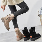 Ondine Women's Winter Boots – Cozy Soft-Suede Boots with Cozy Lining & Non-Slip Sole