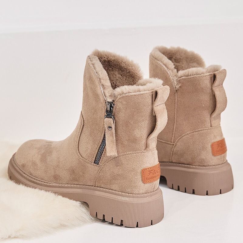 Ondine Women's Winter Boots – Cozy Soft-Suede Boots with Cozy Lining & Non-Slip Sole