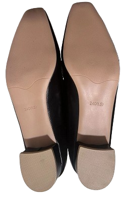 Elian Women's Mary Jane Loafers – Leather Shoes with a Chunky Heel for All-Day Comfort