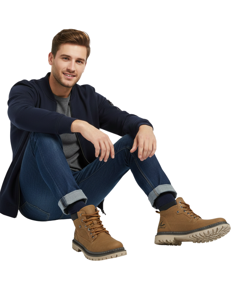 Adalgisa Men's Leather Boots – Sophisticated, All-Day Comfort with a Long-Lasting Sole