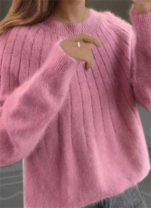 Jarethine Women's Cashmere Sweater – Gentle 100% Cashmere Knit in a Chic, Contemporary Style