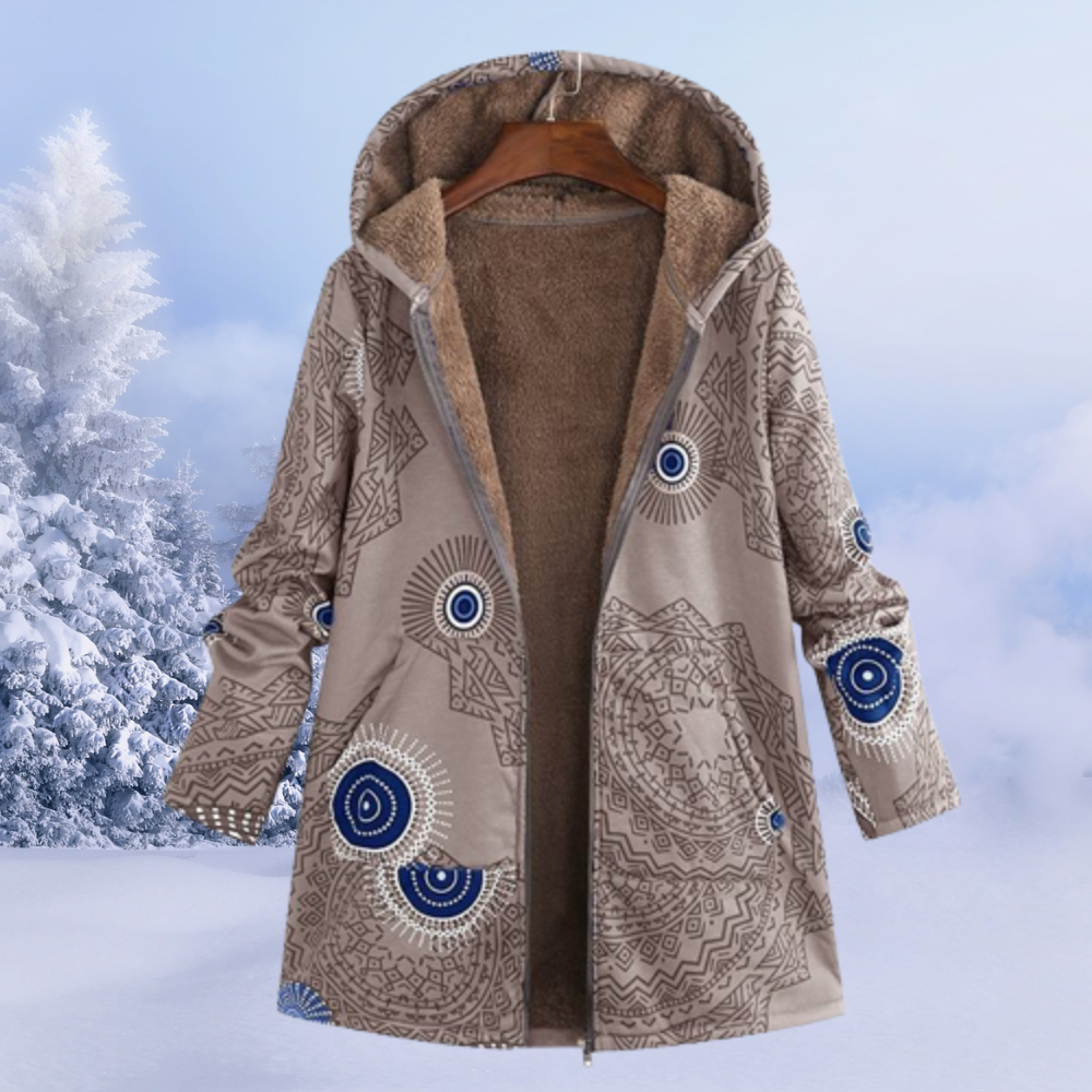 Vivienne Women's Jacket – Cozy With Hood Jacket, Cozy & Modern for Winter