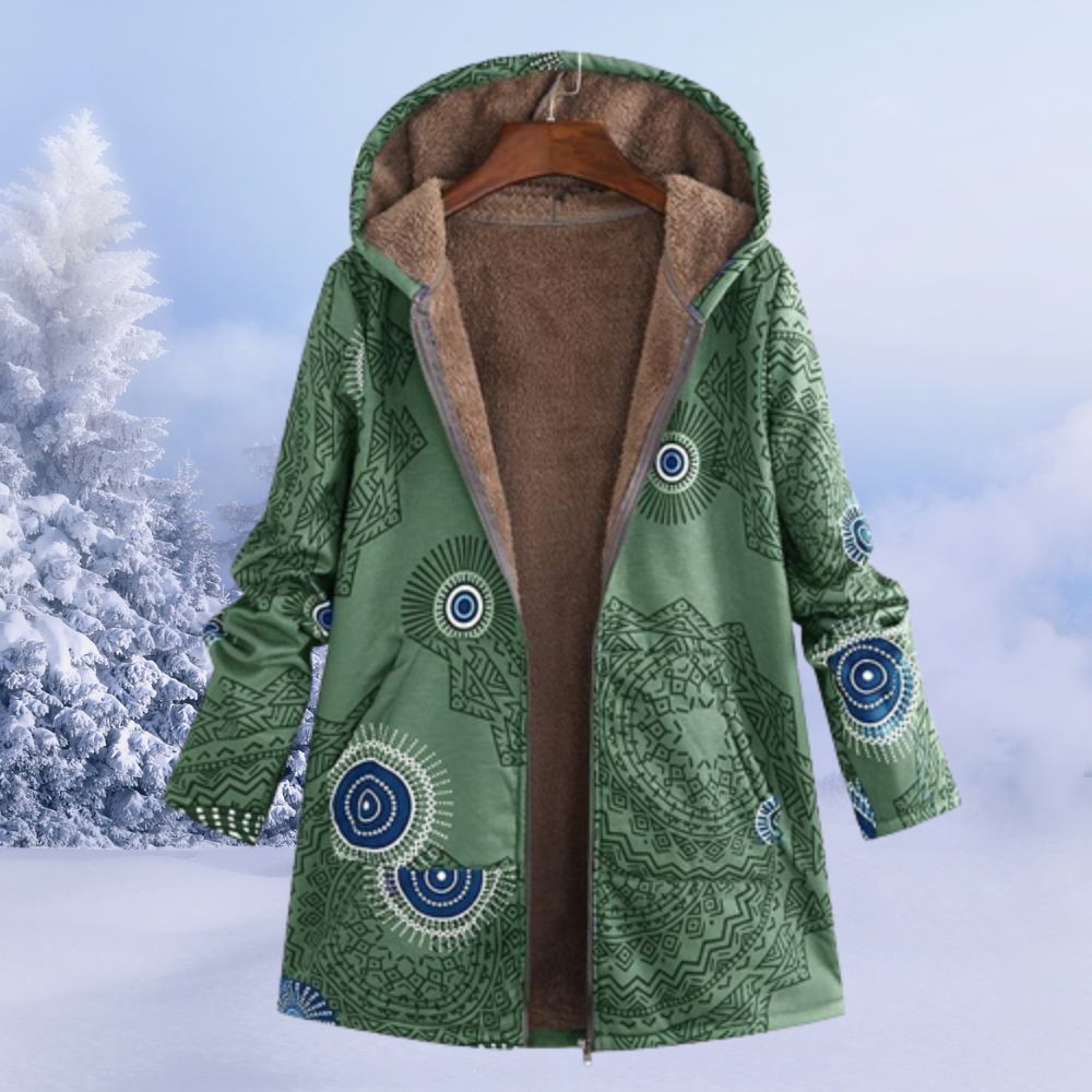 Vivienne Women's Jacket – Cozy With Hood Jacket, Cozy & Modern for Winter