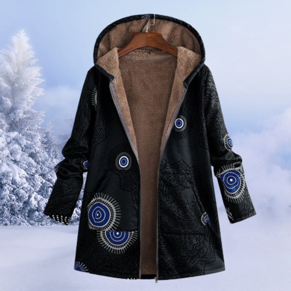Vivienne Women's Jacket – Cozy With Hood Jacket, Cozy & Modern for Winter