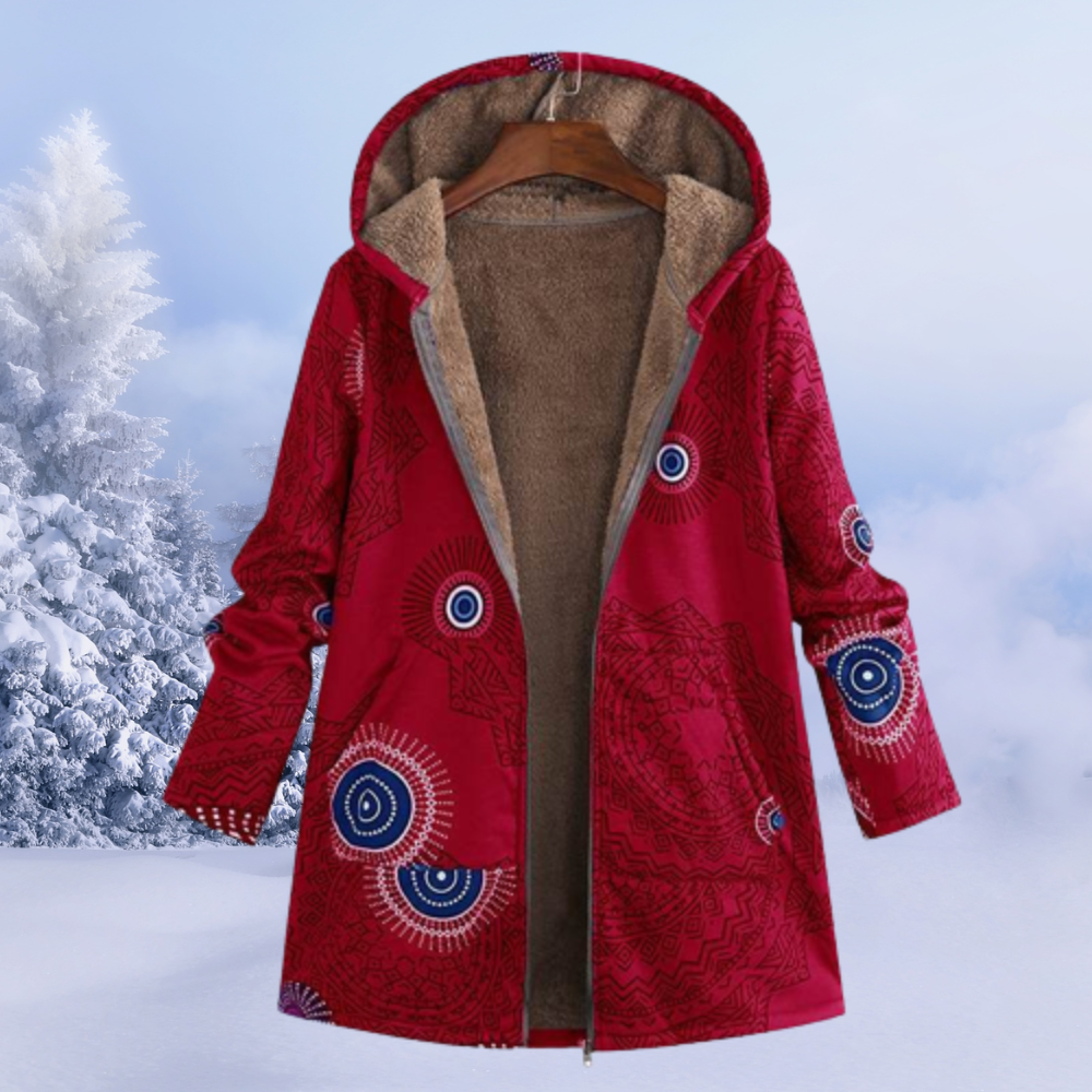 Vivienne Women's Jacket – Cozy With Hood Jacket, Cozy & Modern for Winter