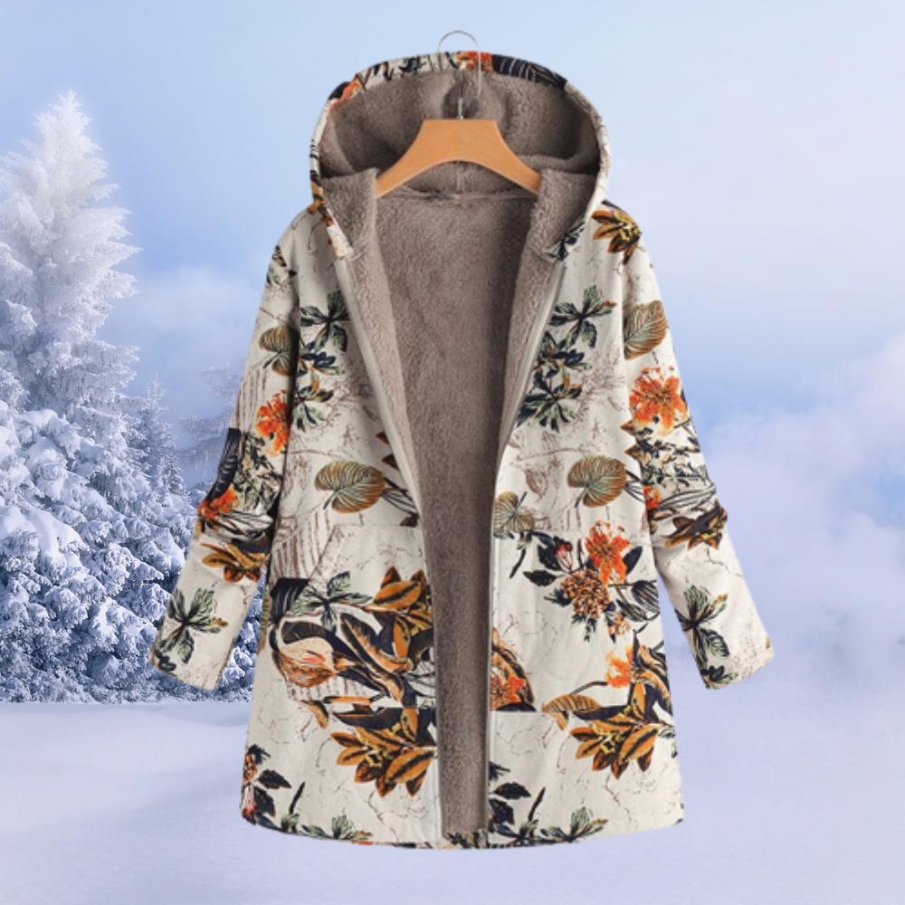 Vivienne Women's Jacket – Cozy With Hood Jacket, Cozy & Modern for Winter