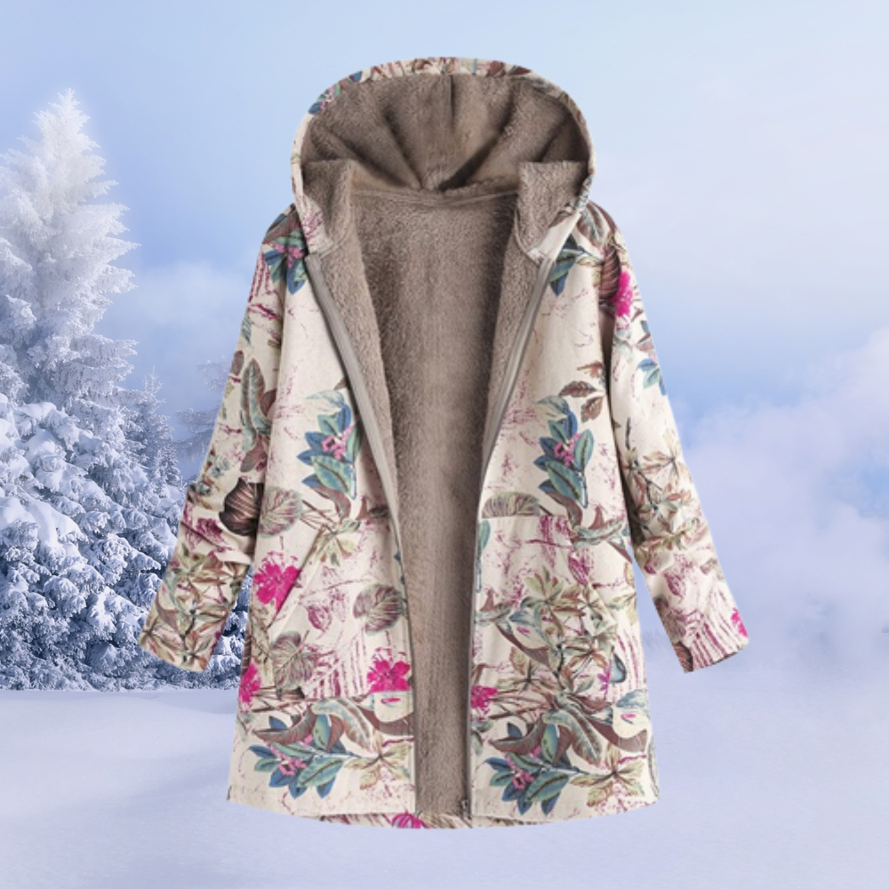 Vivienne Women's Jacket – Cozy With Hood Jacket, Cozy & Modern for Winter