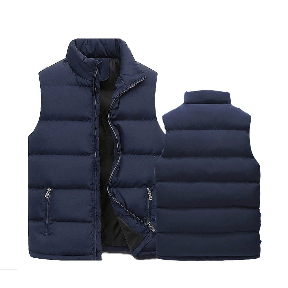 Saoirse Men's Vest – Sophisticated Quilted Bodywarmer with Insulating Lining & Zippered Pockets