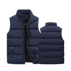 Saoirse Men's Vest – Sophisticated Quilted Bodywarmer with Insulating Lining & Zippered Pockets