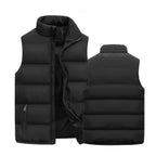 Saoirse Men's Vest – Sophisticated Quilted Bodywarmer with Insulating Lining & Zippered Pockets
