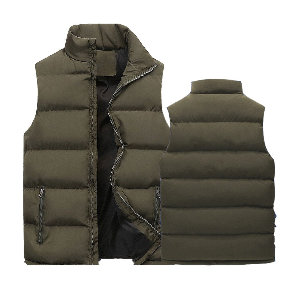 Saoirse Men's Vest – Sophisticated Quilted Bodywarmer with Insulating Lining & Zippered Pockets