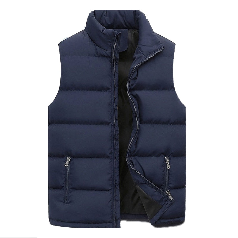 Saoirse Men's Vest – Sophisticated Quilted Bodywarmer with Insulating Lining & Zippered Pockets