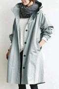 Winnifred Women's Raincoat – Urban Waterproof with Oversized Breathable Hood
