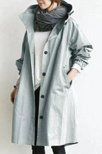 Winnifred Women's Raincoat – Urban Waterproof with Oversized Breathable Hood