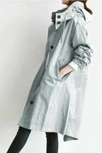 Winnifred Women's Raincoat – Urban Waterproof with Oversized Breathable Hood