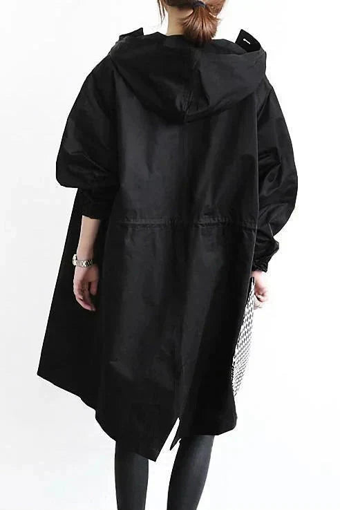 Winnifred Women's Raincoat – Urban Waterproof with Oversized Breathable Hood
