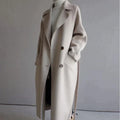 Leocadia Women's Long Wool Coat – Stylish & Cozy Timeless Winter Coat