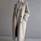 Leocadia Women's Long Wool Coat – Stylish & Cozy Timeless Winter Coat