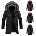 Una Men's Winter Coat – Cozy Insulation, Water-Repellent Fabric & Adjustable Hood