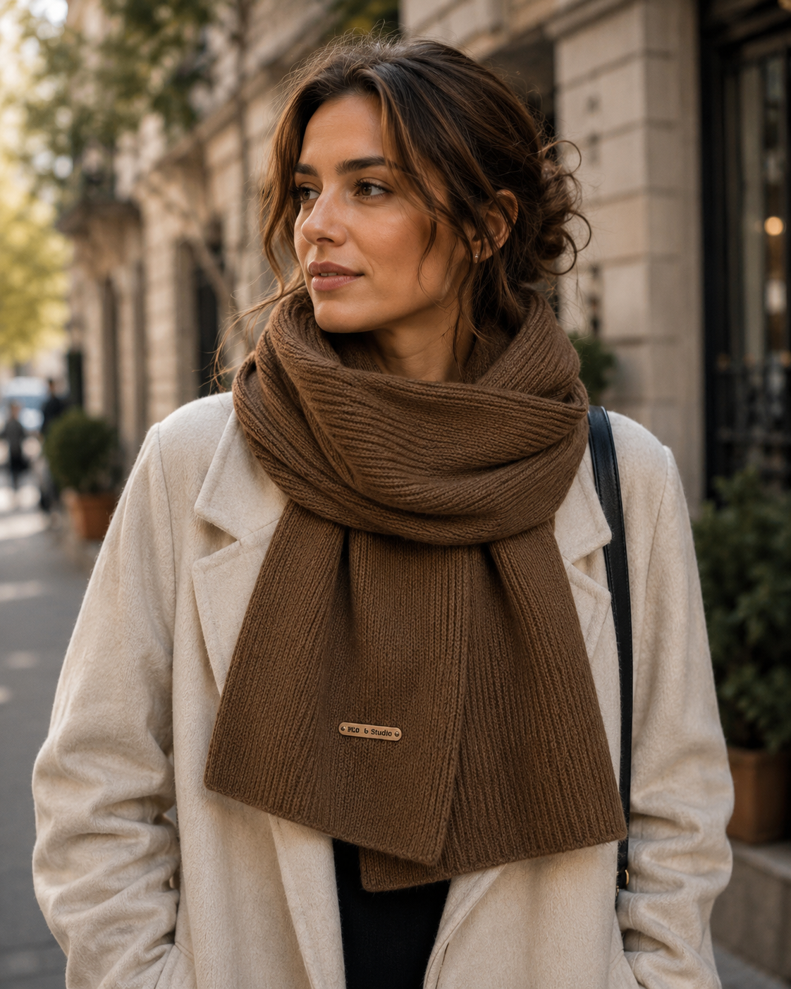 Perpetua Women's Cashmere-Blend Scarf – Gentle, Cozy & Versatile Seasonal Accessory