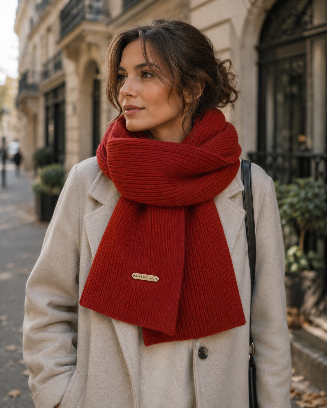 Perpetua Women's Cashmere-Blend Scarf – Gentle, Cozy & Versatile Seasonal Accessory