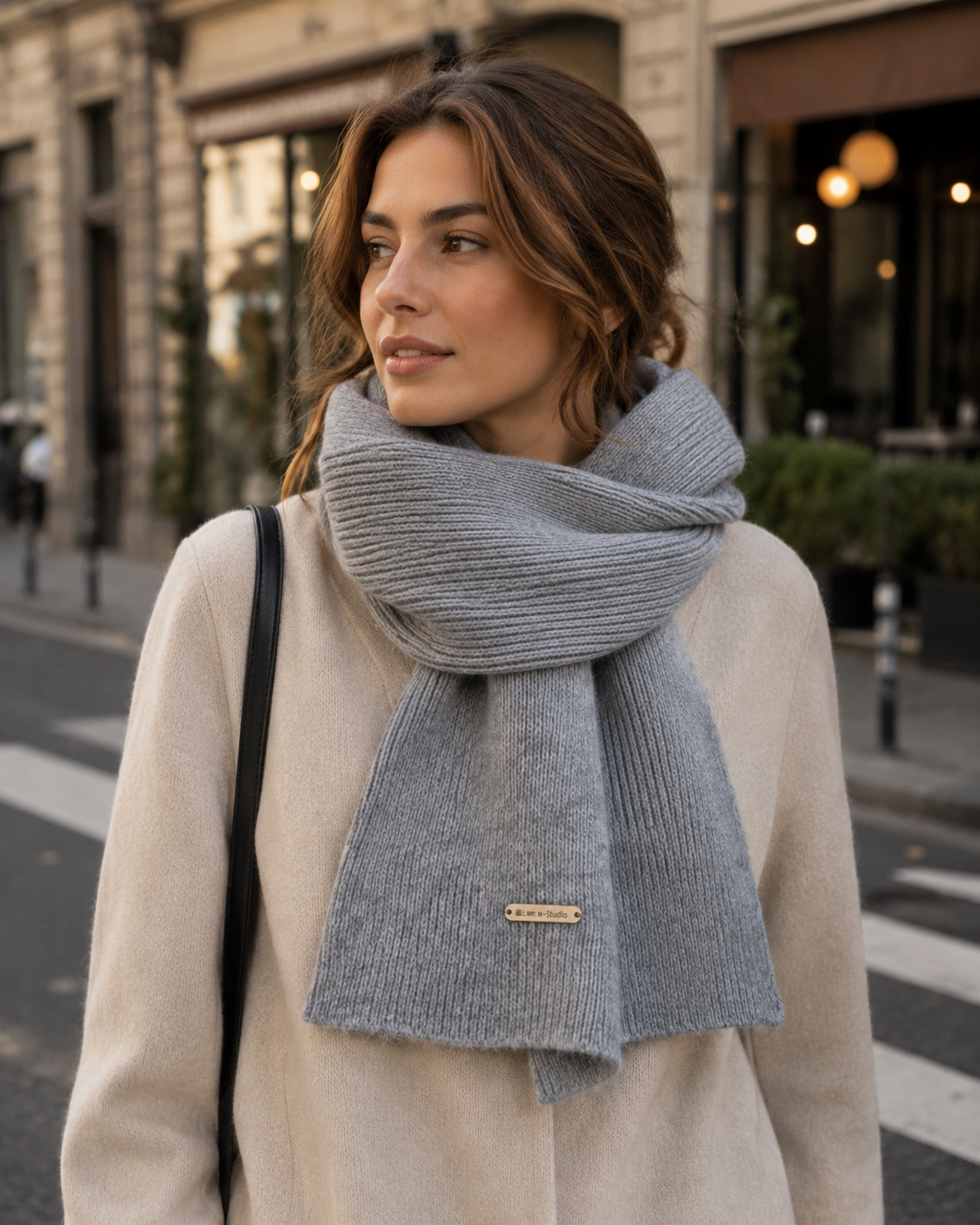 Perpetua Women's Cashmere-Blend Scarf – Gentle, Cozy & Versatile Seasonal Accessory