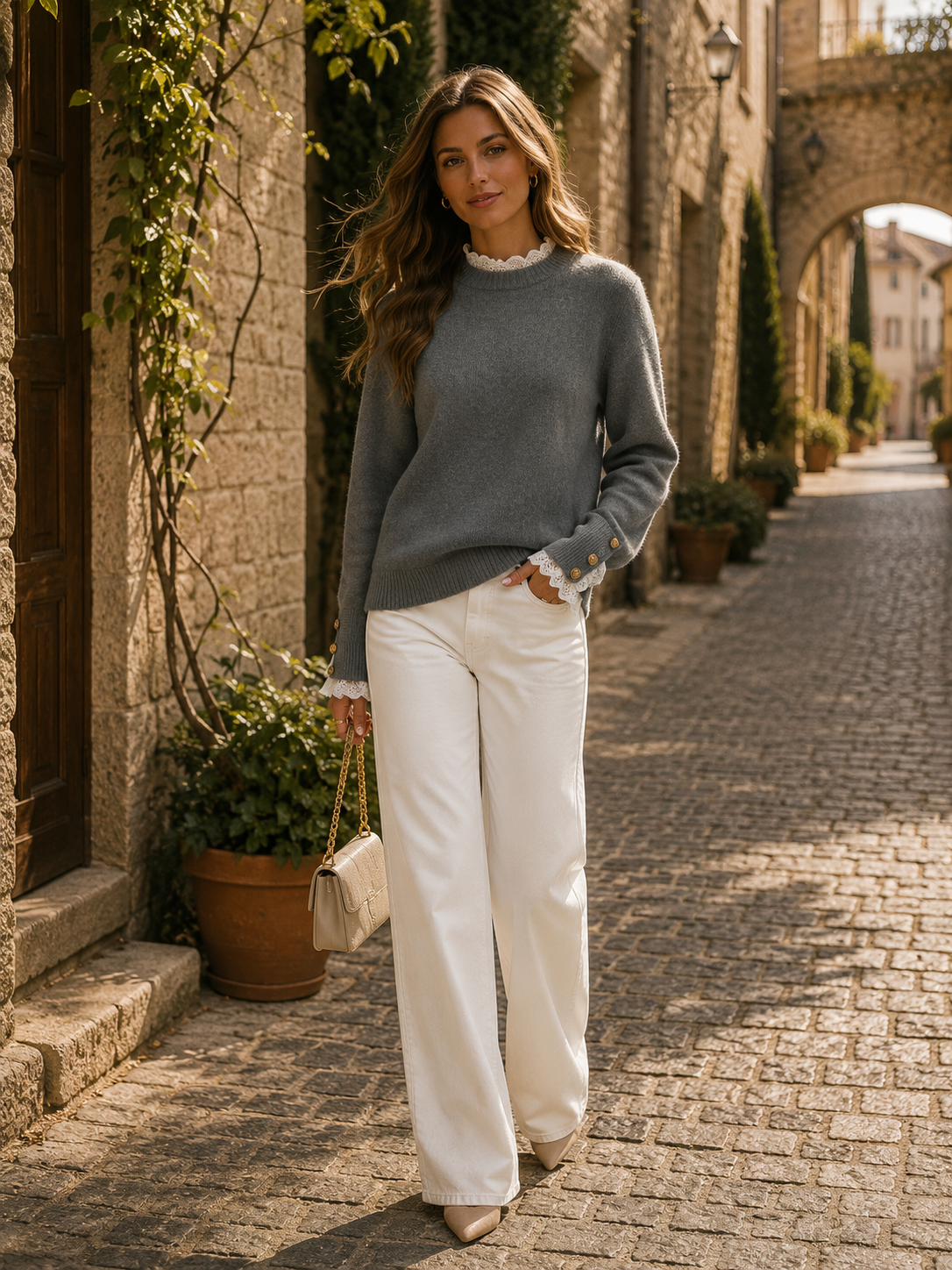 Torsten Women's Knit Sweater – Plush Breathable Fabric, Sophisticated Fit & Machine Washable