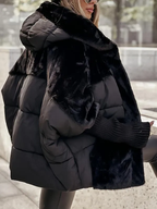Xarles Women's Winter Jacket – Insulating, Cozy and Trendy Multicolor Design