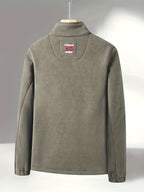 Halden Men's Outdoor Fleece Jacket – Gentle, Lightweight Warmth with a Protective Collar