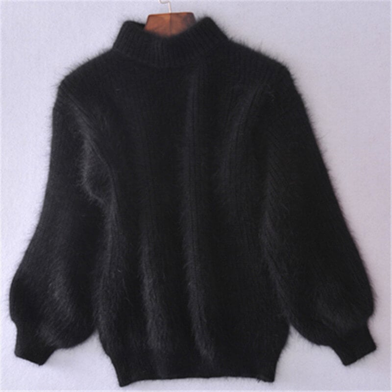 Godric Women's Sweater – Loose-Knit Wool Pullover, Cozy & Refined with a Modern Style