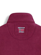 Halden Men's Outdoor Fleece Jacket – Gentle, Lightweight Warmth with a Protective Collar