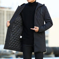Balthazar Men's Winter Jacket – Long, Waterproof with Adjustable Hood & Insulated Lining
