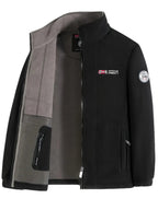Halden Men's Outdoor Fleece Jacket – Gentle, Lightweight Warmth with a Protective Collar