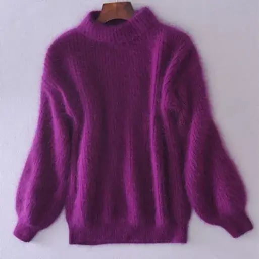 Godric Women's Sweater – Loose-Knit Wool Pullover, Cozy & Refined with a Modern Style