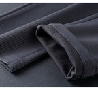 Theodric Men's Sophisticated Tracksuit – Premium Zip-Up Set with Tapered Trousers & Breathable Fabric