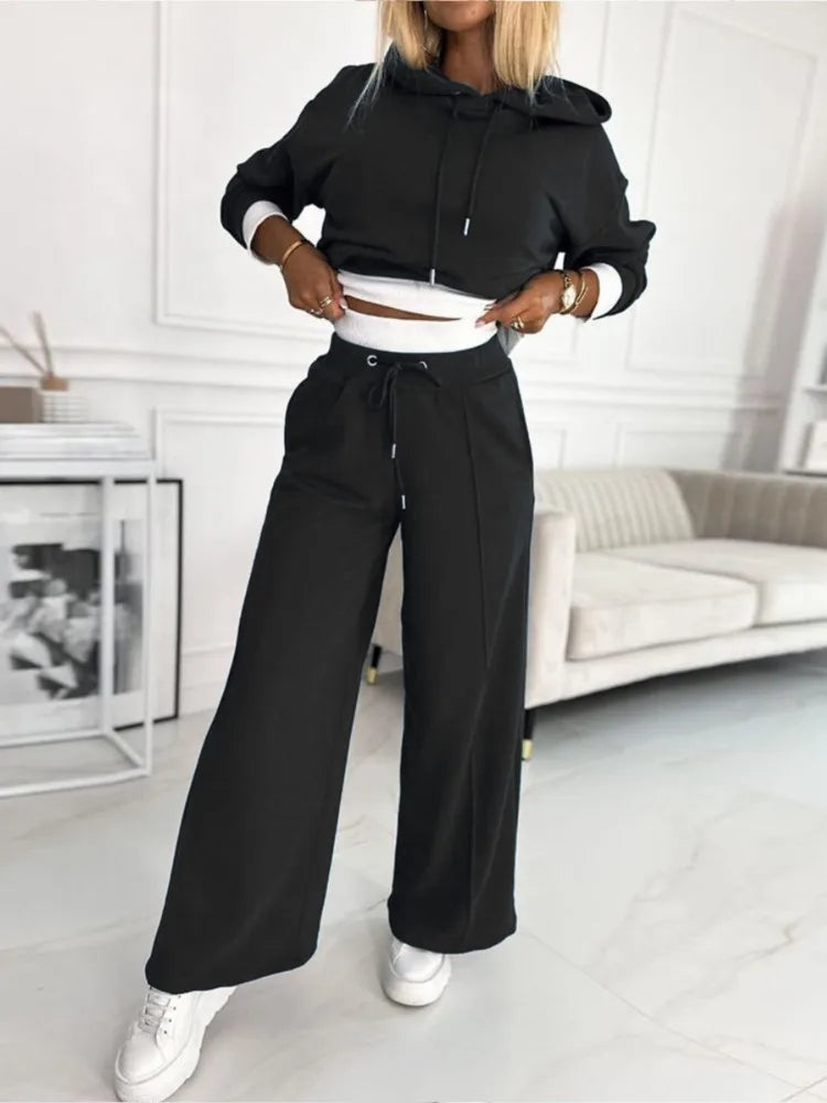 Rosamund Women's 2-Piece Set – Relaxed-Fit Loungewear with Matching Top & Trousers