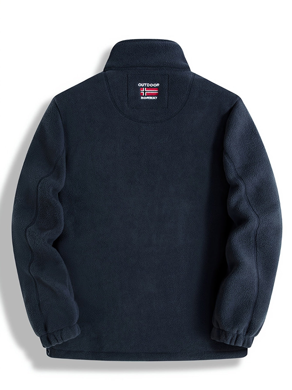 Halden Men's Outdoor Fleece Jacket – Gentle, Lightweight Warmth with a Protective Collar