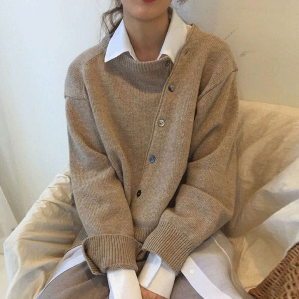 Marisenne Women's Cashmere Sweater – Plush, Cozy, Breathable Knit for Fall