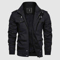 Xerxine Bomber Jacket for Men – Cozy Pilot-Style Jacket with Fleece Lining & Mandarin Collar