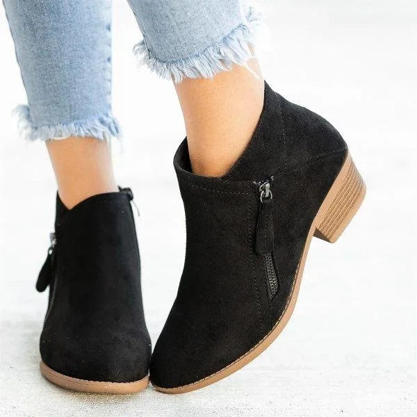 Pandora Women's Boots – Cozy Leather, Arch Support & Perfect Posture