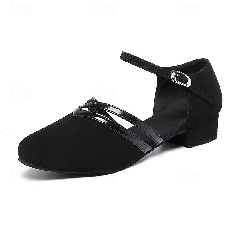 Dagny Dance Shoes for Women – Comfy Latin & Ballroom Sandals with a Sturdy Heel