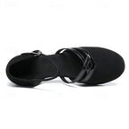 Dagny Dance Shoes for Women – Comfy Latin & Ballroom Sandals with a Sturdy Heel