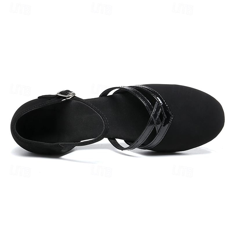 Dagny Dance Shoes for Women – Comfy Latin & Ballroom Sandals with a Sturdy Heel