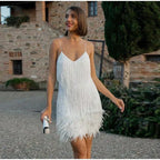 Belphoebe Cocktail Dress for Women – Fitted Sequin Dress with an Refined Cut for Festive Occasions