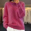 Jorah Cable-Knit Sweater – Wool & Cashmere Blend, Plush and Refined for Maximum Comfort