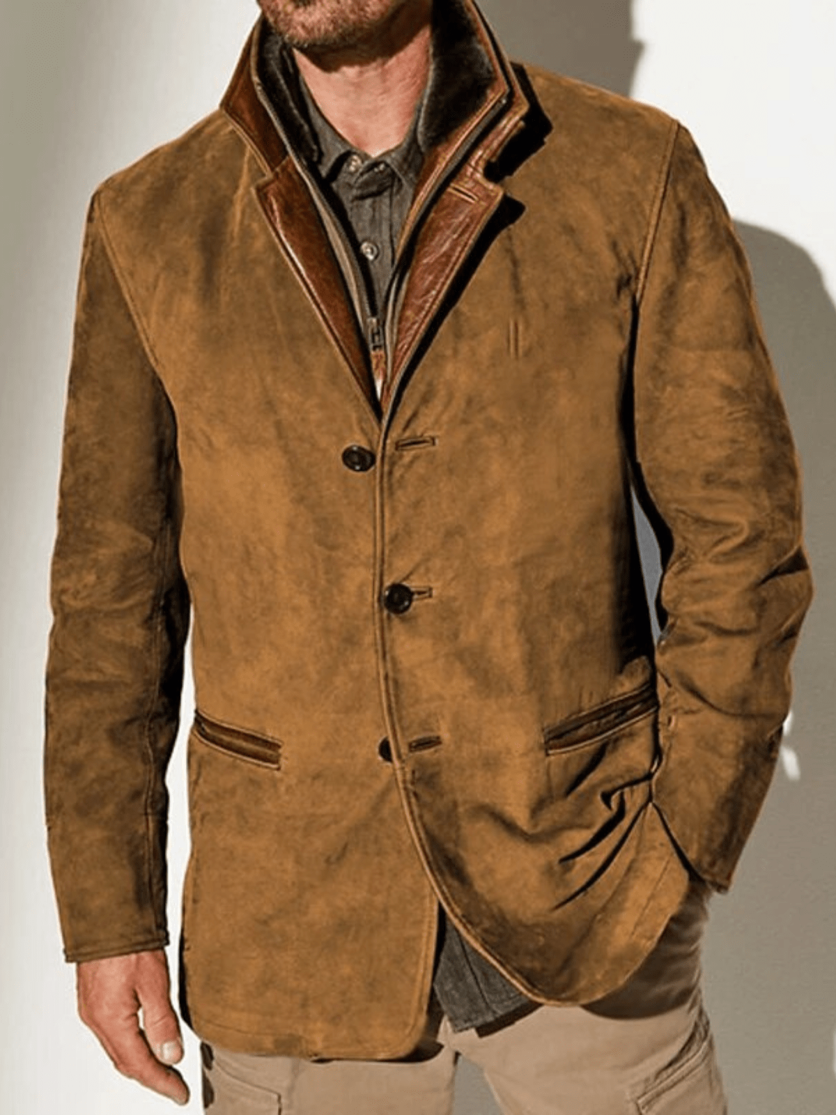 Jethro Men's Jacket – Rugged & Refined Vintage Leather Jacket with an Enduring Style